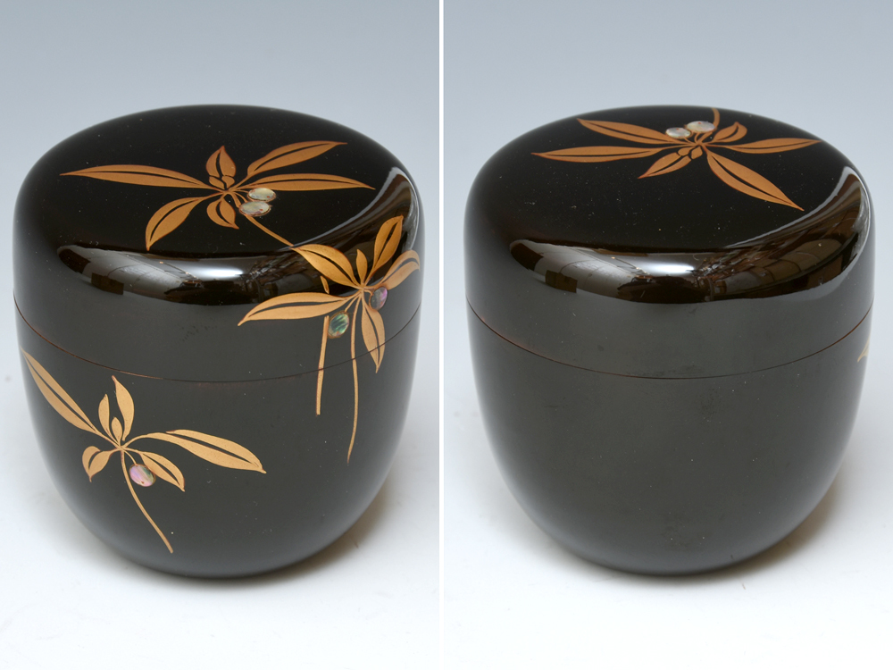 輪島塗 井波喜六斎(造)桜川蒔絵中棗 共箱 共布 茶道具 漆工芸 漆芸 天然木 木工芸 美品 y0632 輪島塗 井波喜六斎(造)桜川蒔絵中棗 共箱 共布 茶道具 漆工芸 漆芸 天然木 木工芸 美品 y0632