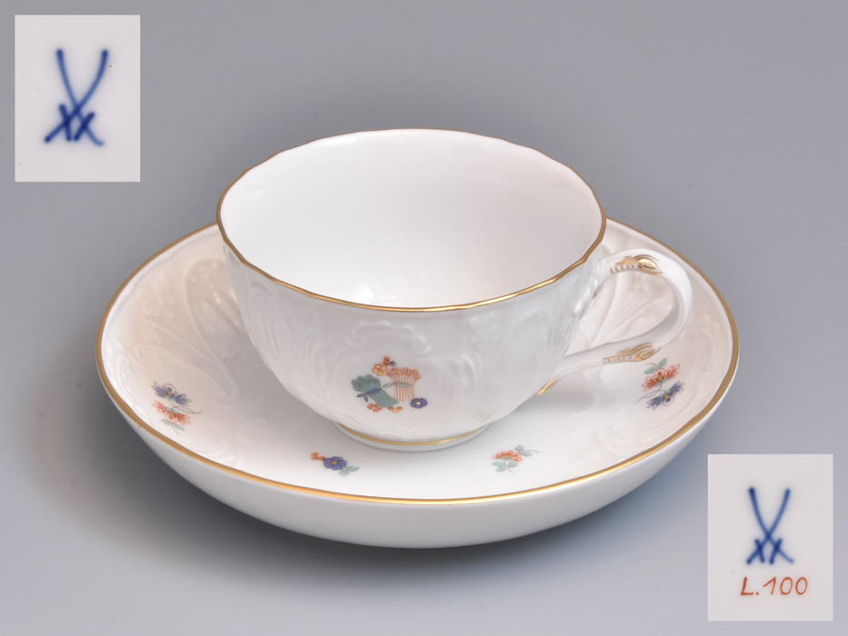 桜 印 新品未使用 マイセン meissen カップ&ソーサー 最高級 - 通販