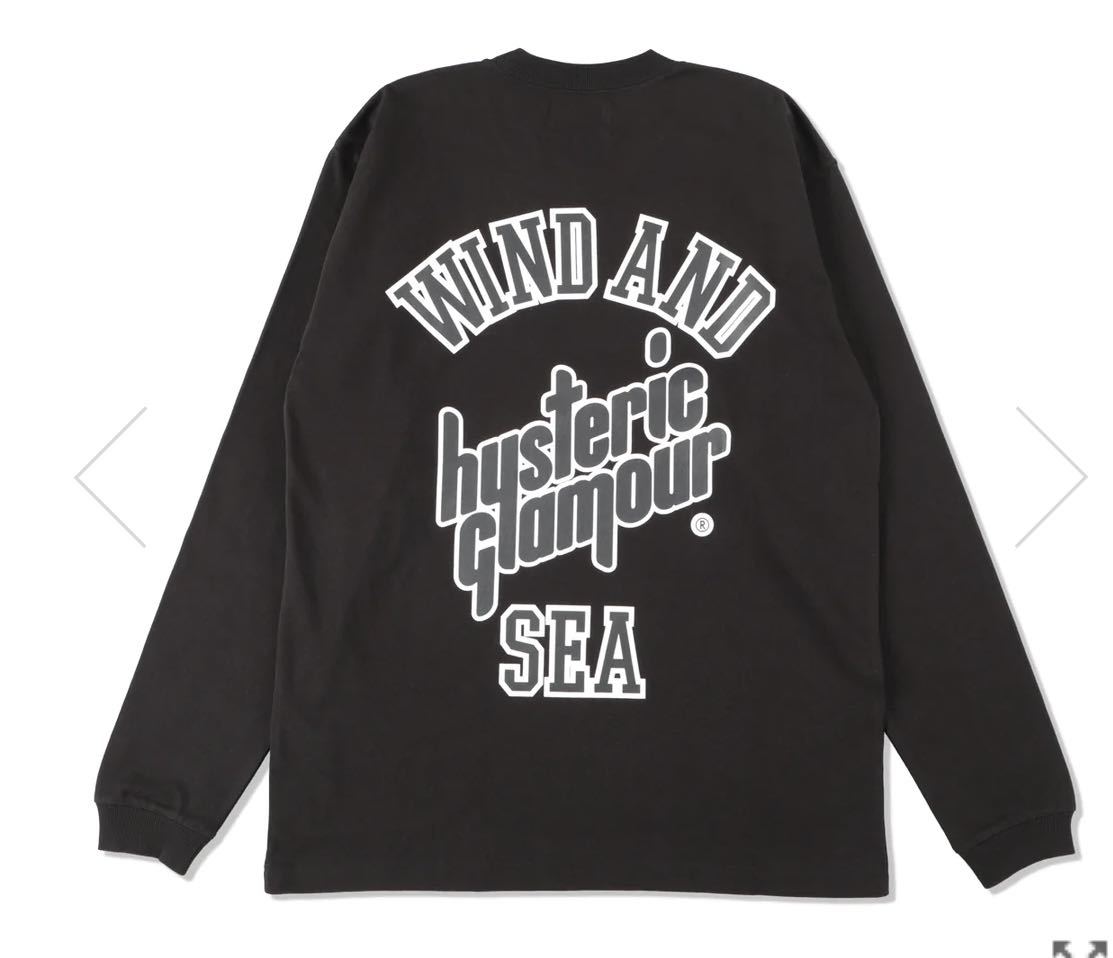 wind and sea HYSTERIC GLAMOUR S ロンt 長袖Tシャツ ロングTシャツ