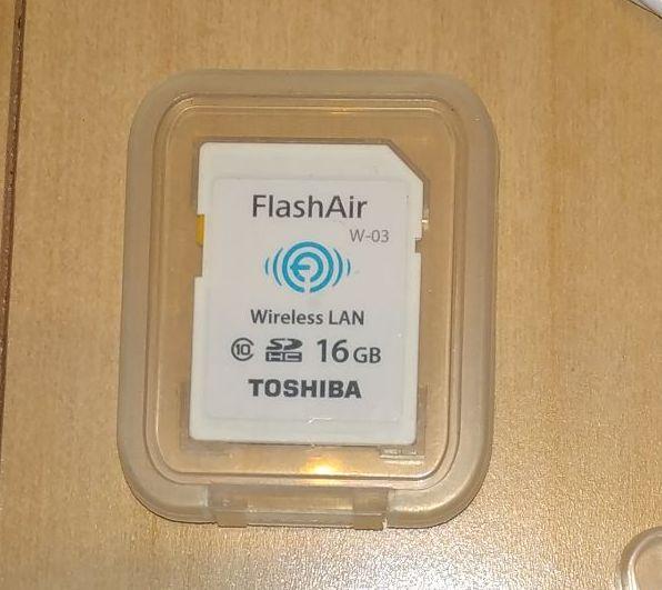 高価値セリー Air Flash 無線LAN搭載SDカード 東芝 送料370円