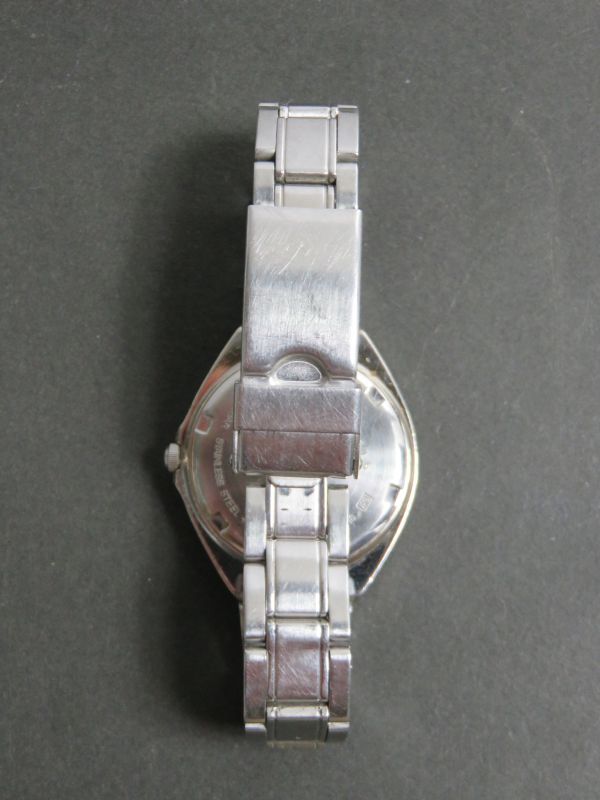 セイコー SEIKO アルバ ALBA カリブ CARIB クォーツ 3針 デイト V182-0D10 女性用 レディース 腕時計 T597_画像4