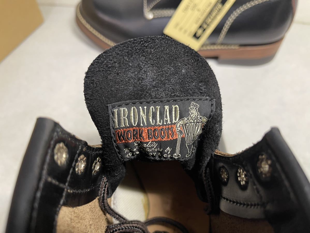 TOYS McCOY トイズマッコイ IRONCLAD SURVEYOR TMA1315 ブラウン ガラスフィニッシュレザー 茶 8 USED 新品同様_画像6