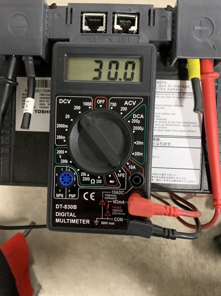 東芝 リチウムイオン二次電池 SCiB 2P12Sモジュール Type3-23 東芝 リチウムイオン二次電池 SCiB 2P12Sモジュール Type3-23