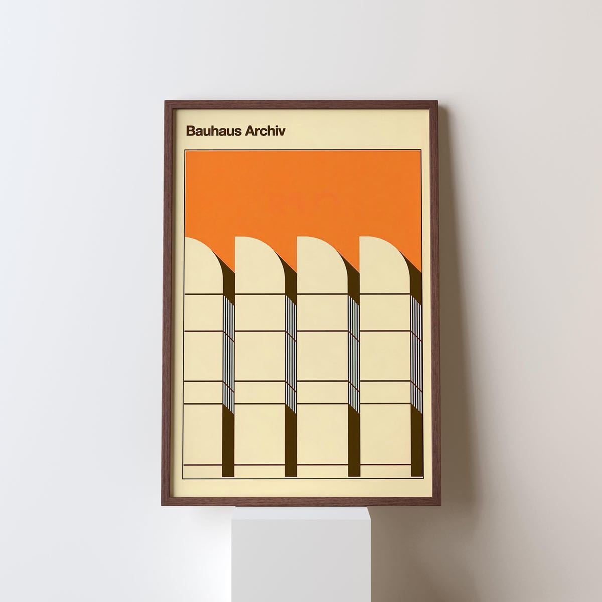 Bauhaus バウハウス ビンテージアートポスター 展示会ポスター 海外アートポスター 芸術 デザイン レトロ モダンデザイン インテリアの画像1