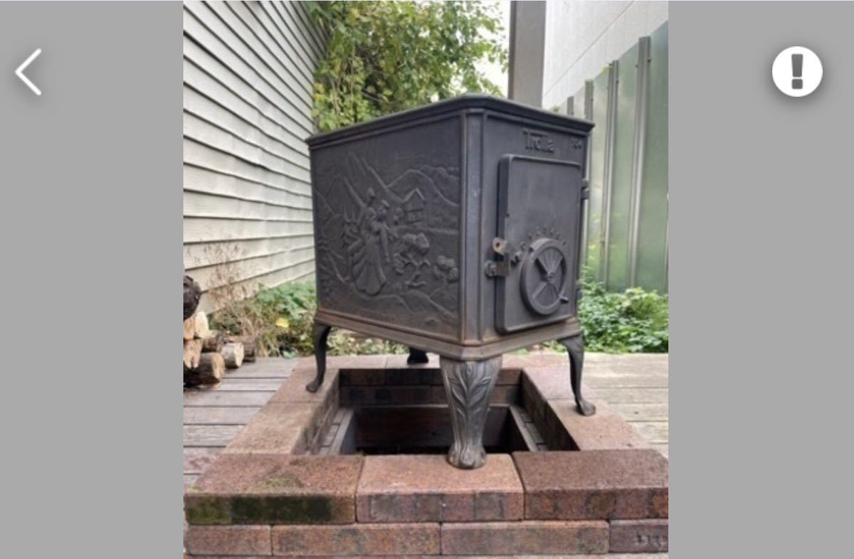薪ストーブ 鋳物 ノルウェー Trolla 104 www.dinh.dk