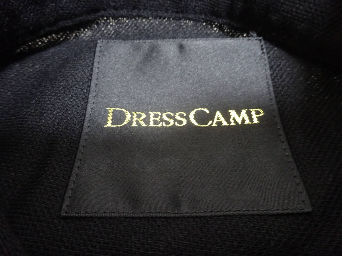  beautiful goods DRESSCAMP Dress Camp shirt black color 46