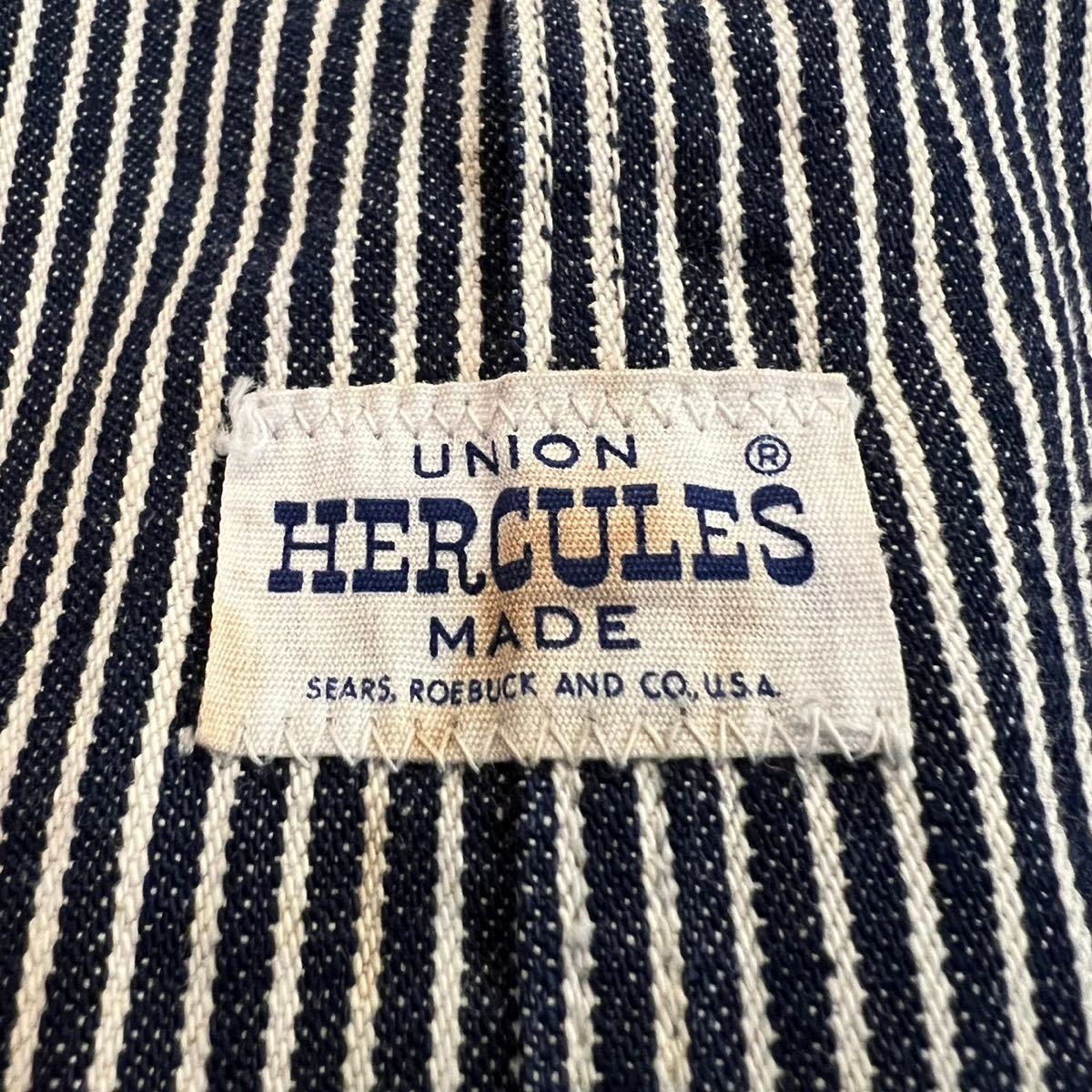 ヘラクレス HERCULES ビンテージ 50s オーバーオール W44程 ワーク