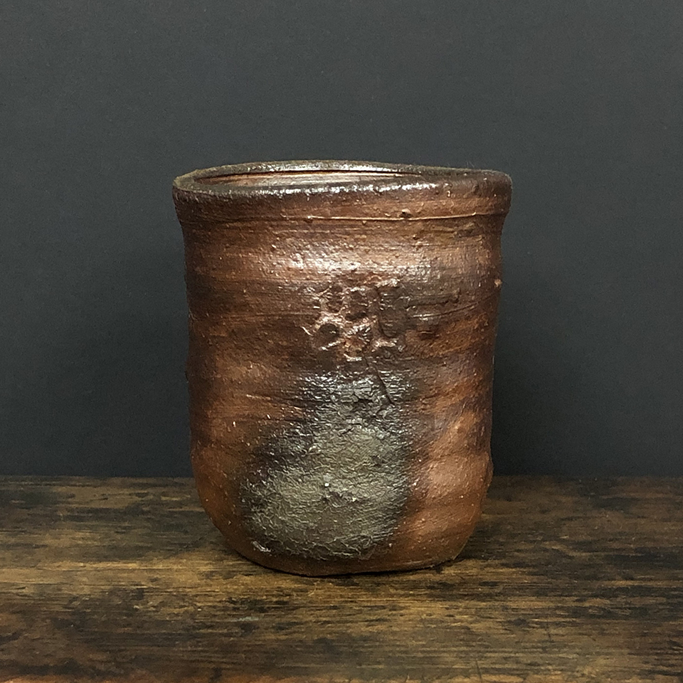 限定セル【希少品】伝説の陶芸家 國吉清尚 焼締 珊瑚紋 小湯呑 ぐい呑 泡盛 Yahoo!オークション - 伝説の陶芸家 國吉清尚 焼締 窯変 珊瑚紋
