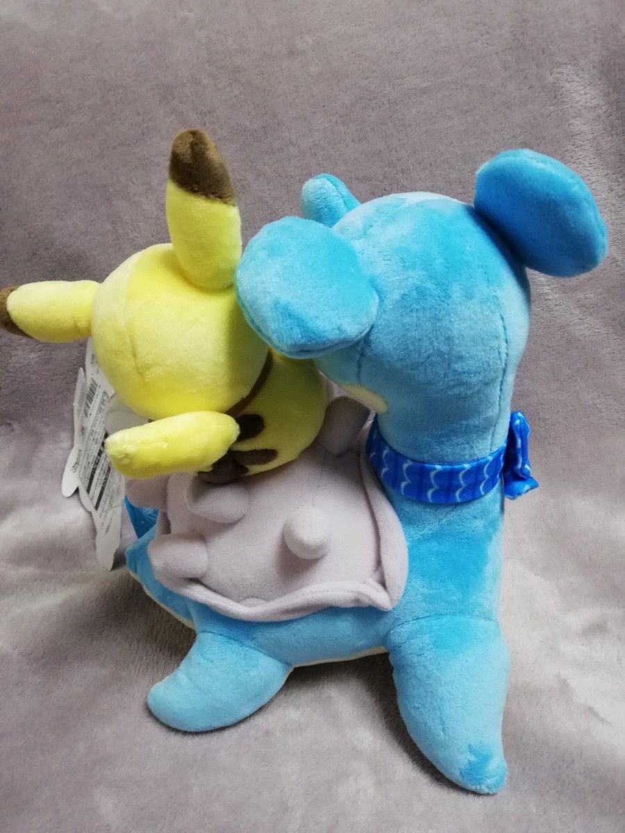 ポケモンセンター限定 ラプラスにのって ラプラス ピカチュウ ポケモンセンター限定 ラプラスにのって ラプラス ピカチュウ