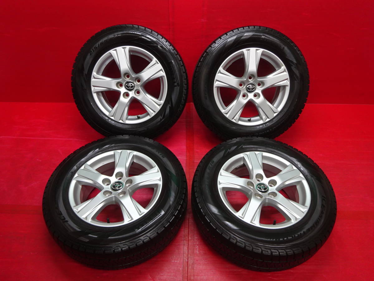 トヨタ 30 アルファード純正16インチホイール 4本 6.5J +33 5H 114.3 PIRELLI 215/65R16 スタッドレスタイヤ ヴェルファイア エスティマ