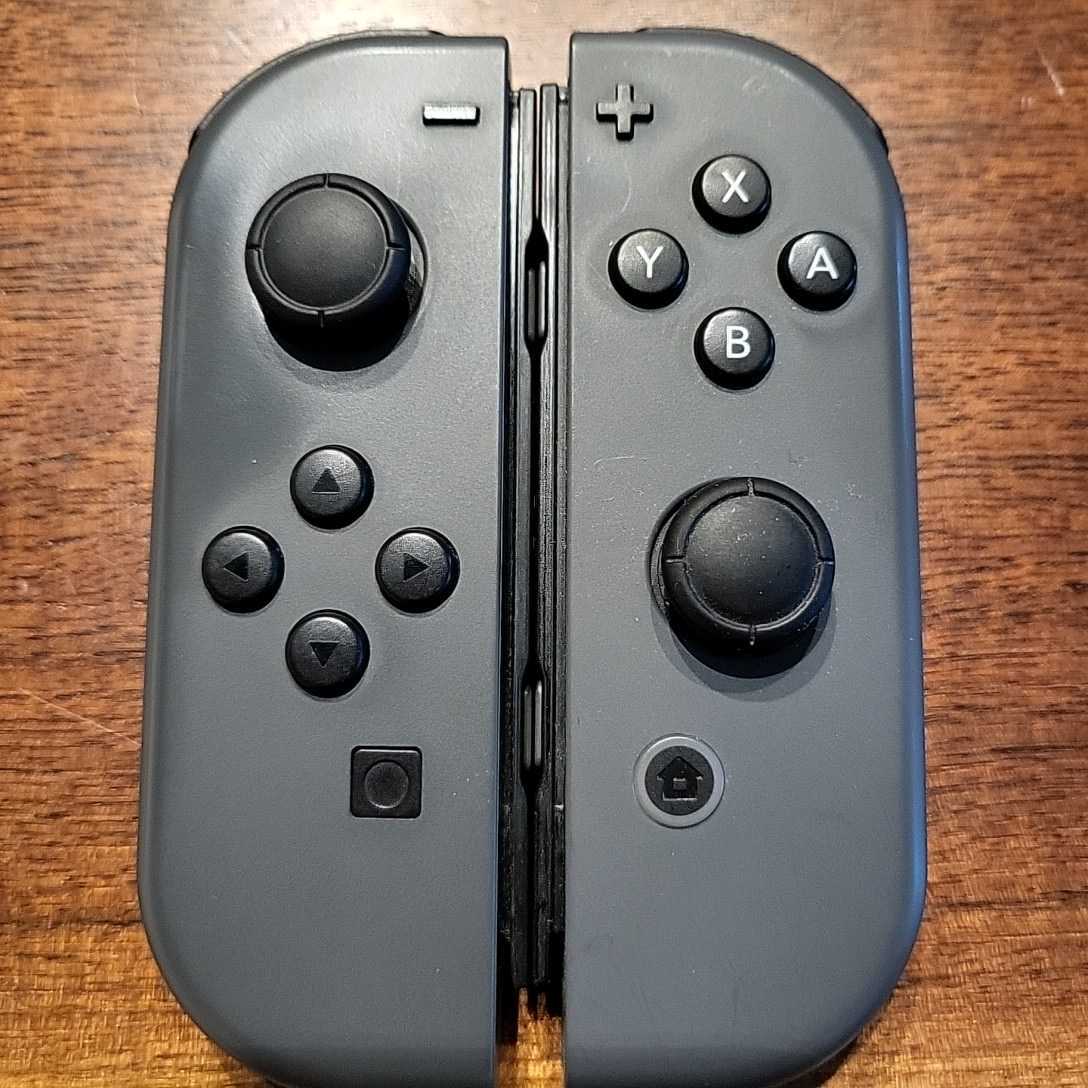 ヤフオク! - Nintendo Switch ジョイコン 動作良好 グレ...