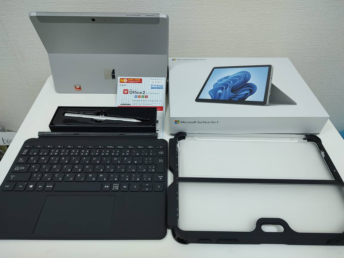 美品】Surface Go3（ペン＆キーボード付き)-