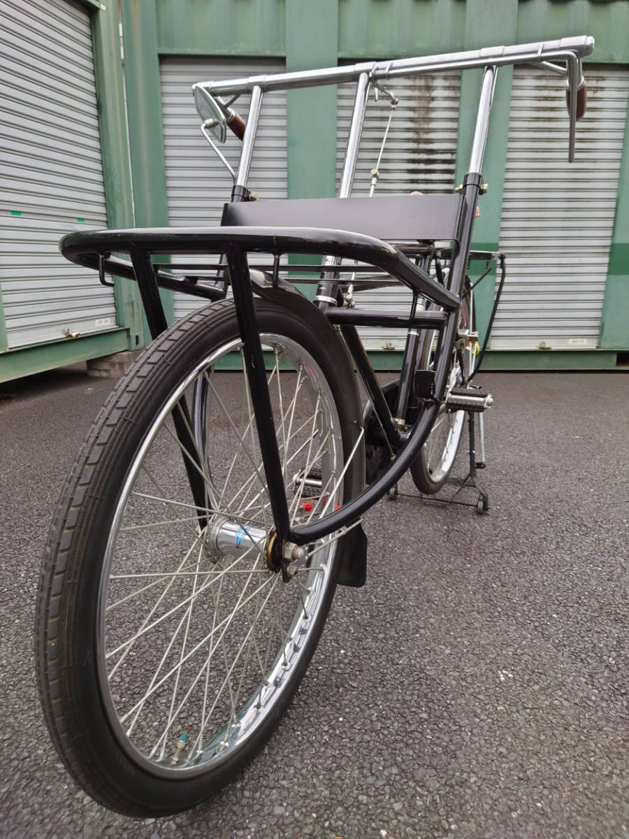 Yahoo!オークション - 昭和レトロ 前荷台式 仙台自転車 仙台運搬 Yahoo!オークション - 昭和レトロ 前荷台式 仙台自転車 仙台運搬