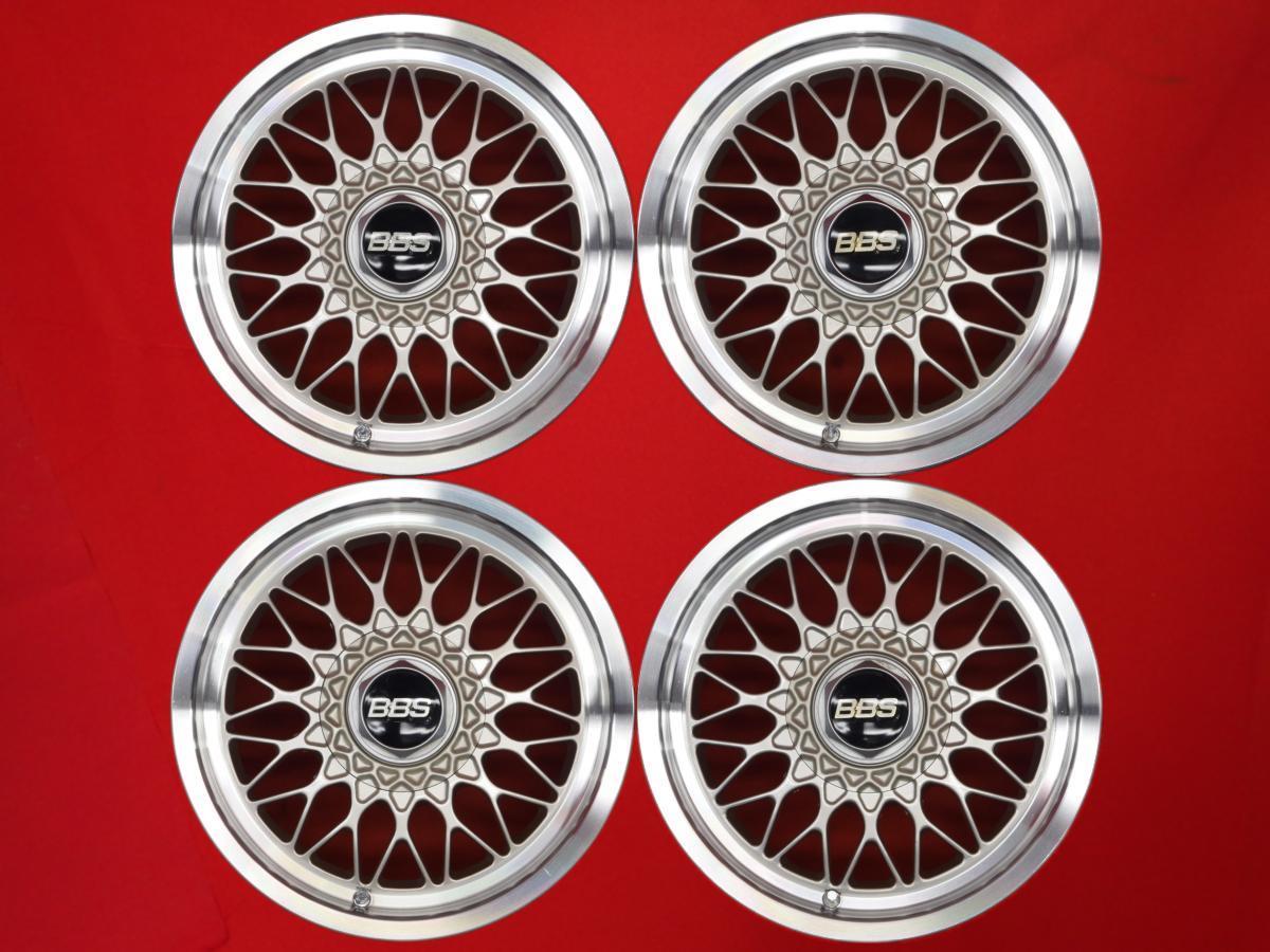 鍛造 軽量 BBS RG RG031 ホイール 4本 15インチ 7J-15 PCD114.3 5穴 +45 ハブ60 クラウン マークII ソアラ Z20 70 スープラ 等へ aa15