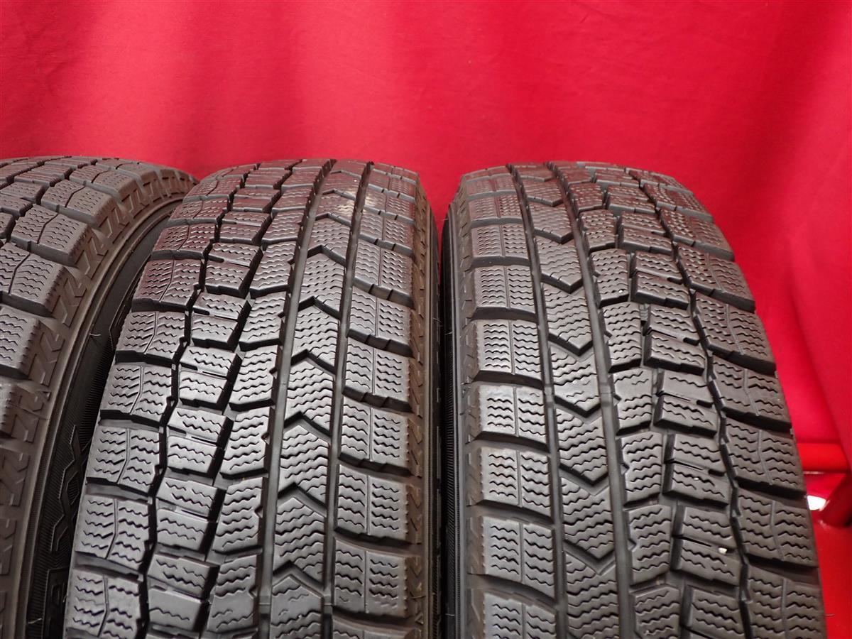 中古スタッドレス 165/70R14 81Q 4本セット ダンロップ ウィンター MAXX 02(WM02) 8.5分山 マーチ ヴィッツ パッソ スイフト アップ!_画像7