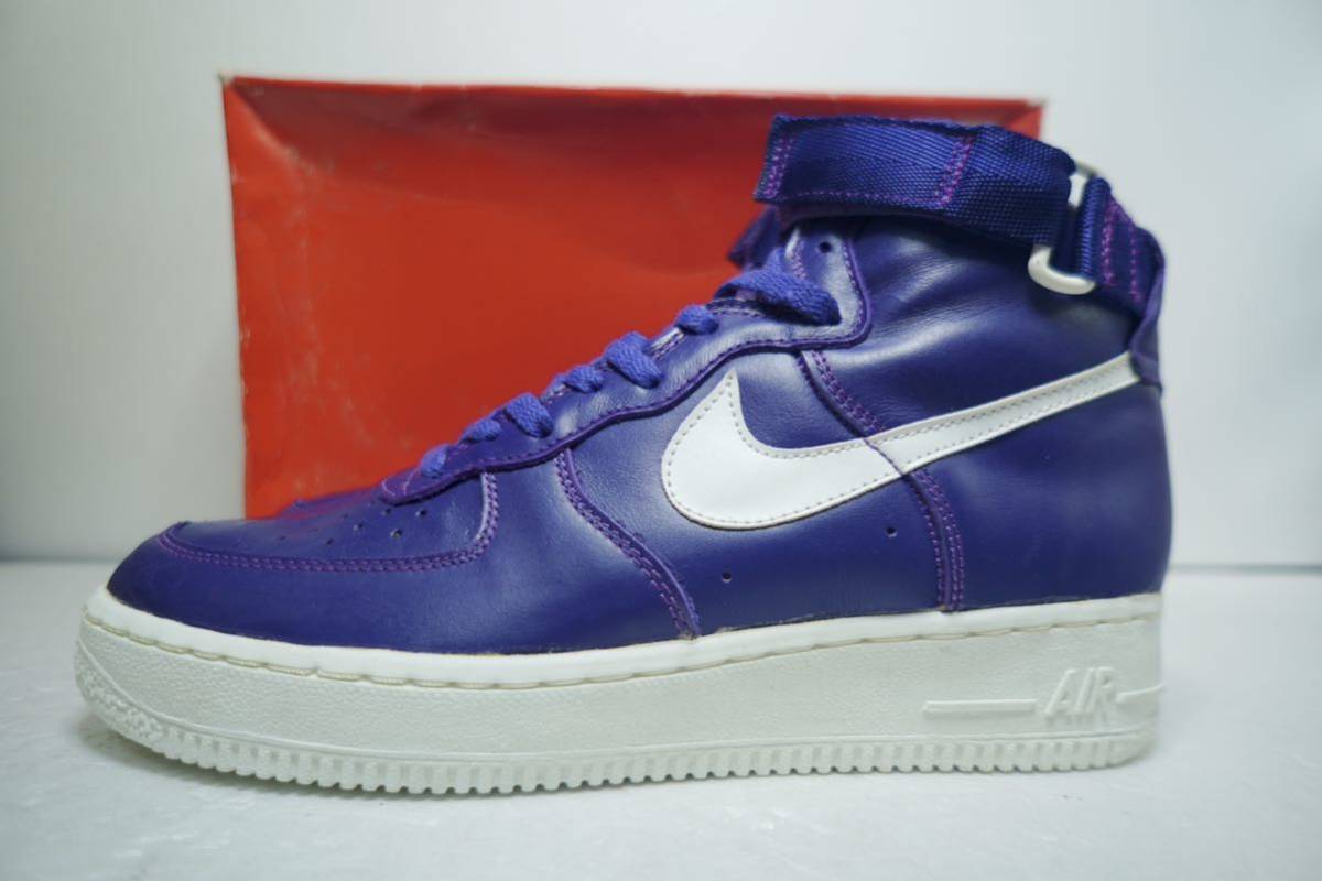 激レア 新品 未使用 デッドストック Nike Air Force 1 hi purple