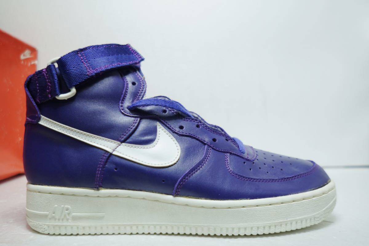 激レア 新品 未使用 デッドストック Nike Air Force 1 hi purple