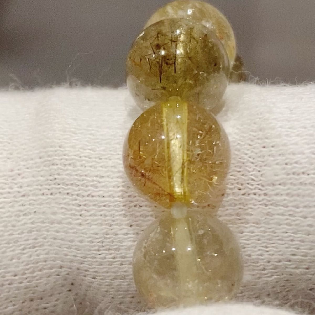 50%OFF!】 宝石クラス レットルチル 17.5㍉ ルチルクォーツ 満針 希少