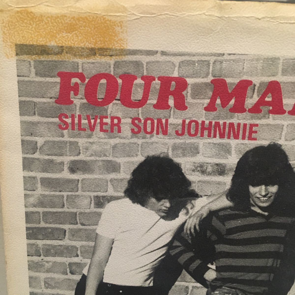 Four Mandarines Silver Son Johnnie / Ease My Pain パンク天国 kbd オリジナル盤 punk 初期パンク power pop mods パワーポップ_画像3