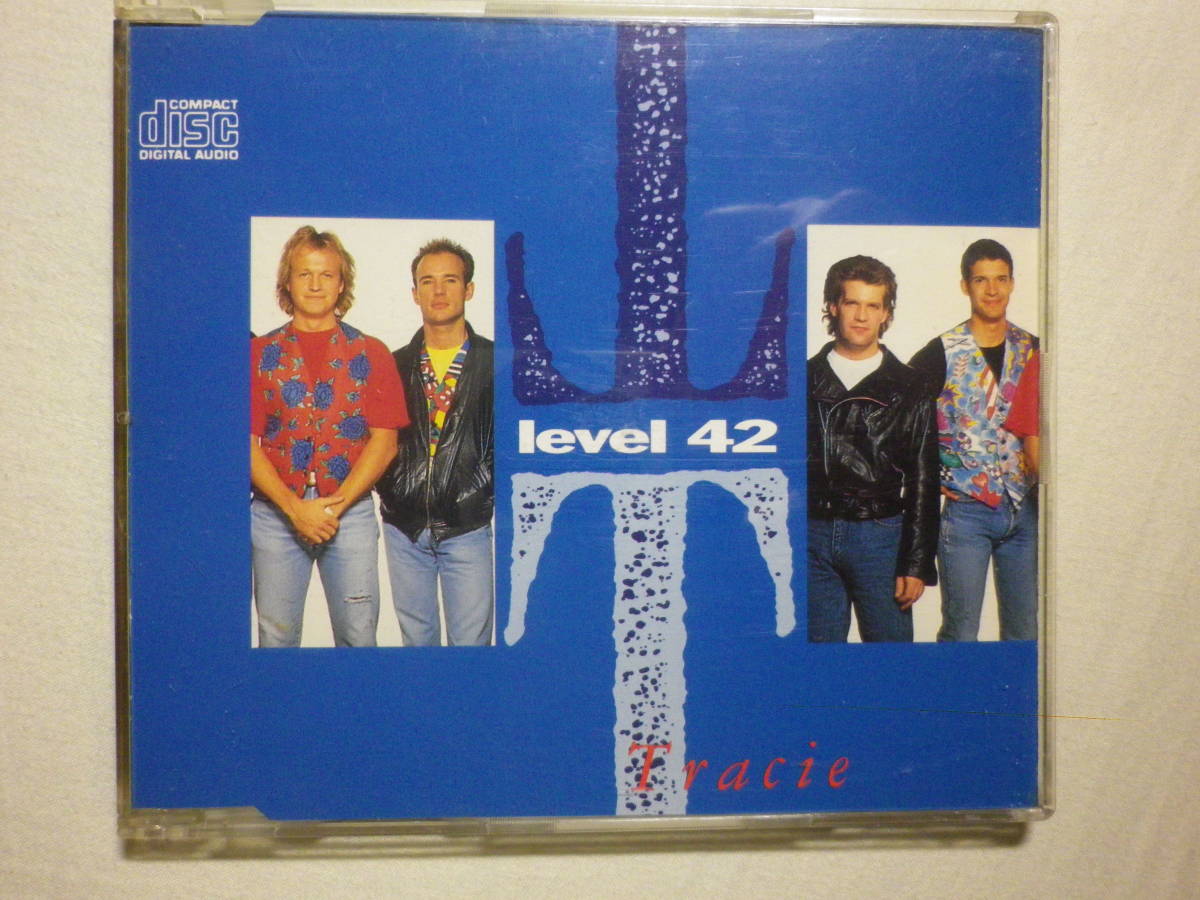 『Level 42/Tracie(1989)』(Polydor PZCD34 871 435-2,西ドイツ盤,3track,Three Words,Extended Mix,80's,UK,Jazz,Funk,Soul)_画像1