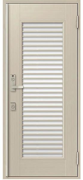アルミサッシ トステム (ＬＩＸＩＬ) 玄関ドア クリエラR 半外付 片開き 13型 W818×H1917