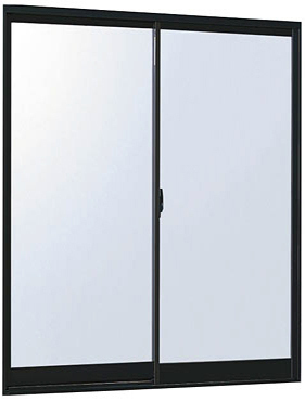 アルミサッシ YKK フレミング 半外付 引違い窓 W1540×H2030 （15020）単板
