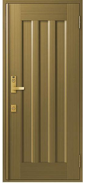 アルミサッシ トステム (ＬＩＸＩＬ) 玄関ドア クリエラR 半外付 片開き 19型 W818×H1917