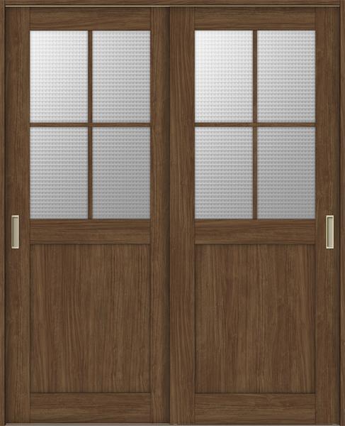 室内建具 ＬＩＸＩＬ 引違い戸 ２枚建 W1824×H2023 （1820） LGH 格子付 「ラシッサS　Crea」