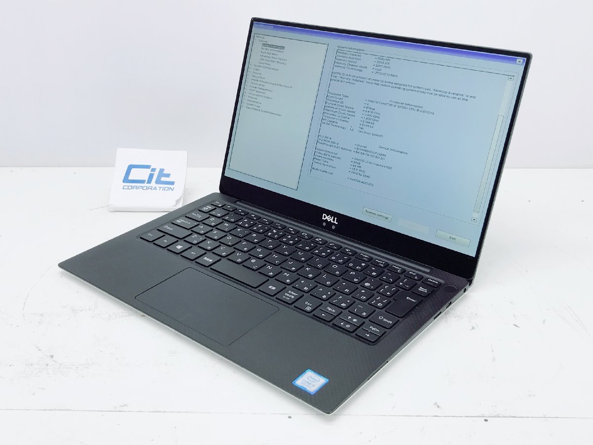 DELL XPS 13 9370 外装キレイ バッテリーほぼ新 画面タッチ可 www