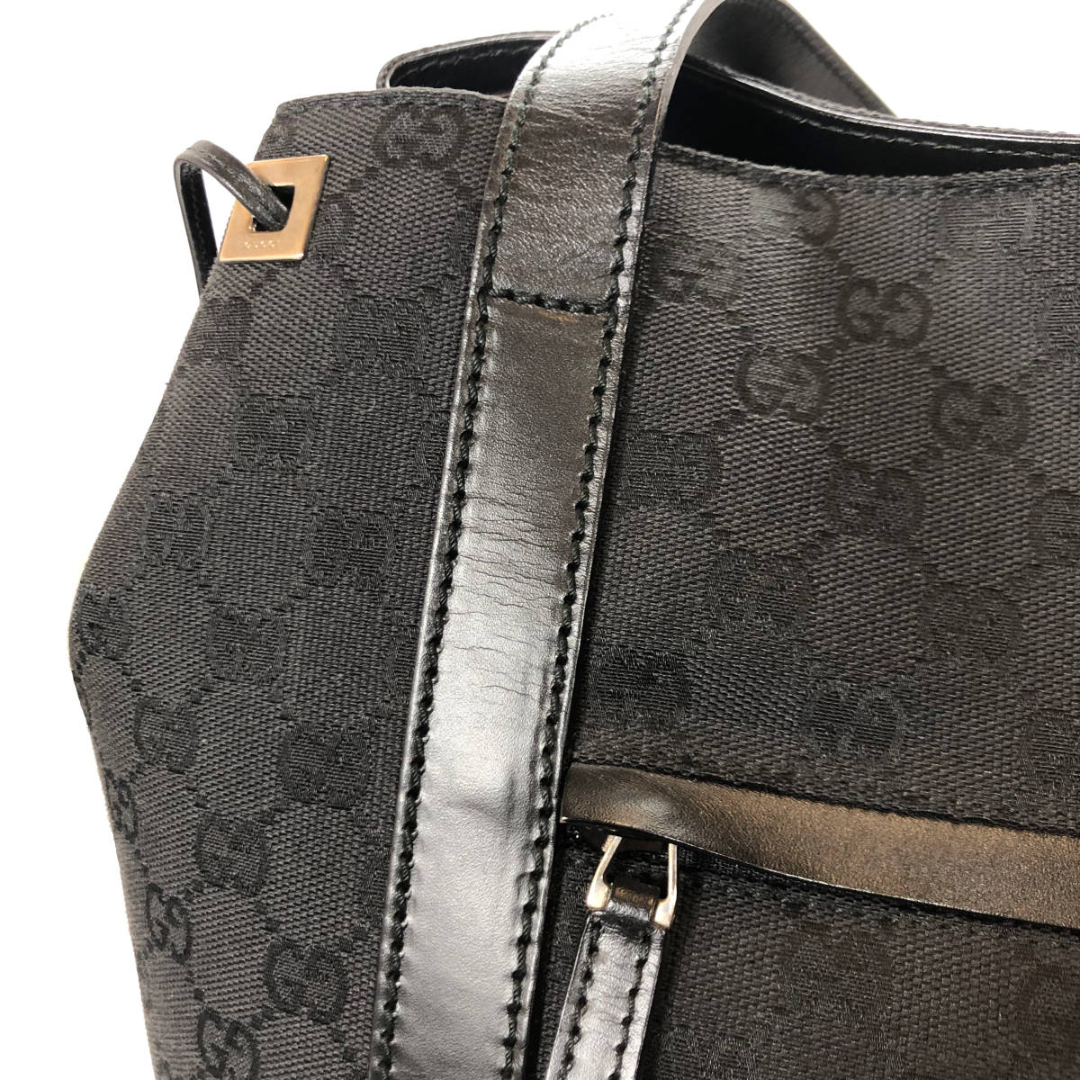 美品】 GUCCI グッチ GGキャンバス トートバッグ ショルダーバッグ