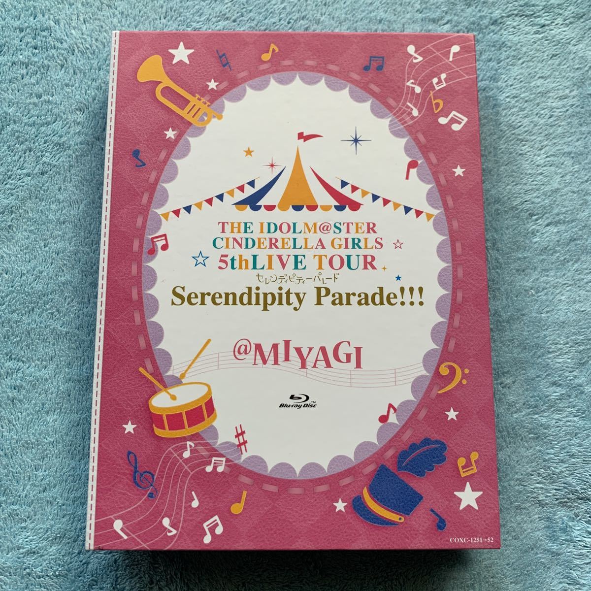 THE IDOLM@STER CINDERELLA GIRLS 5thLIVE TOUR Serendipity Parade @MIYAGI  Blu ray アイドルマスターシンデレラガールズ 宮城