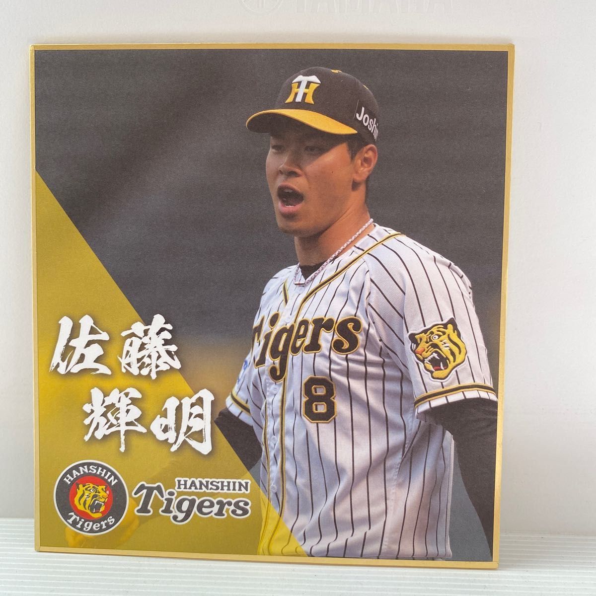 阪神タイガース佐藤輝明(近畿大学硬式野球部時代)生写真 直筆 阪神タイガース佐藤輝明(近畿大学硬式野球部時代)生写真 直筆