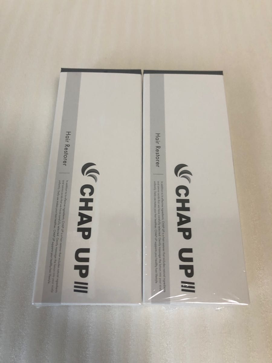 未開封フィルム梱包 新チャップアップ CHAPUP 育毛ローション 2本