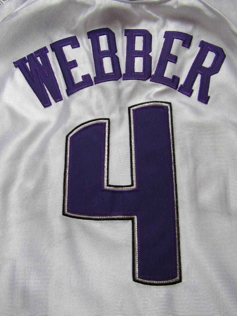 激レア NBA KINGS WEBBER #4 クリス・ウェバー サクラメント 激レア NBA KINGS WEBBER #4 クリス・ウェバー サクラメント