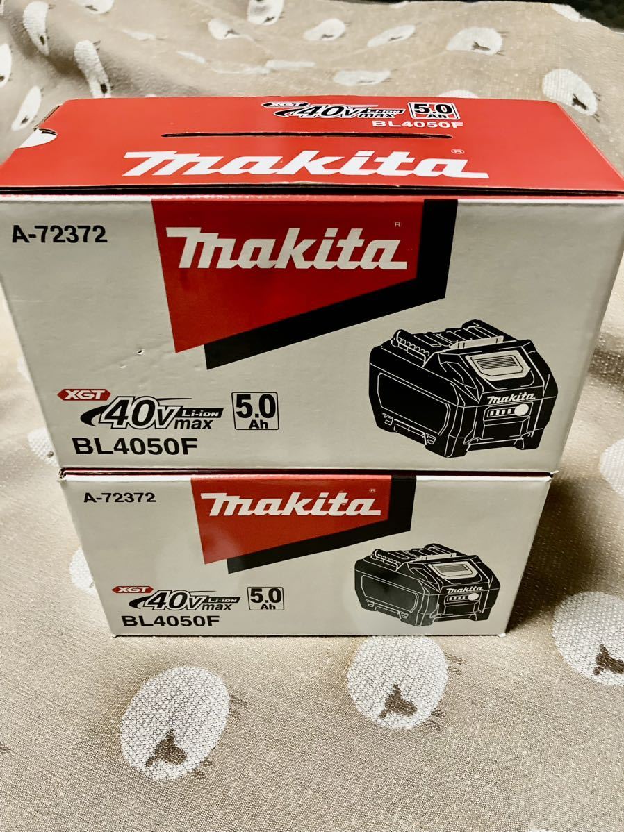 マキタ makita リチウムイオンバッテリー BL4050F 40Vmax 新品未使用
