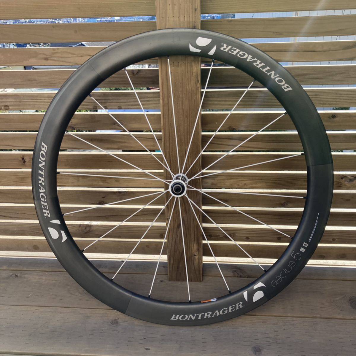 美品!!BONTRAGER ボントレガー Aeolus5 カーボンホイール チューブ