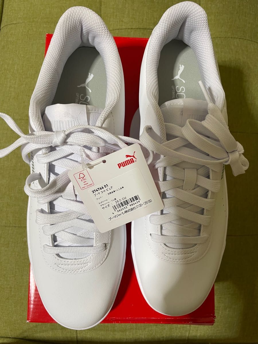 PUMA 白スニーカー28cm | nalans.com