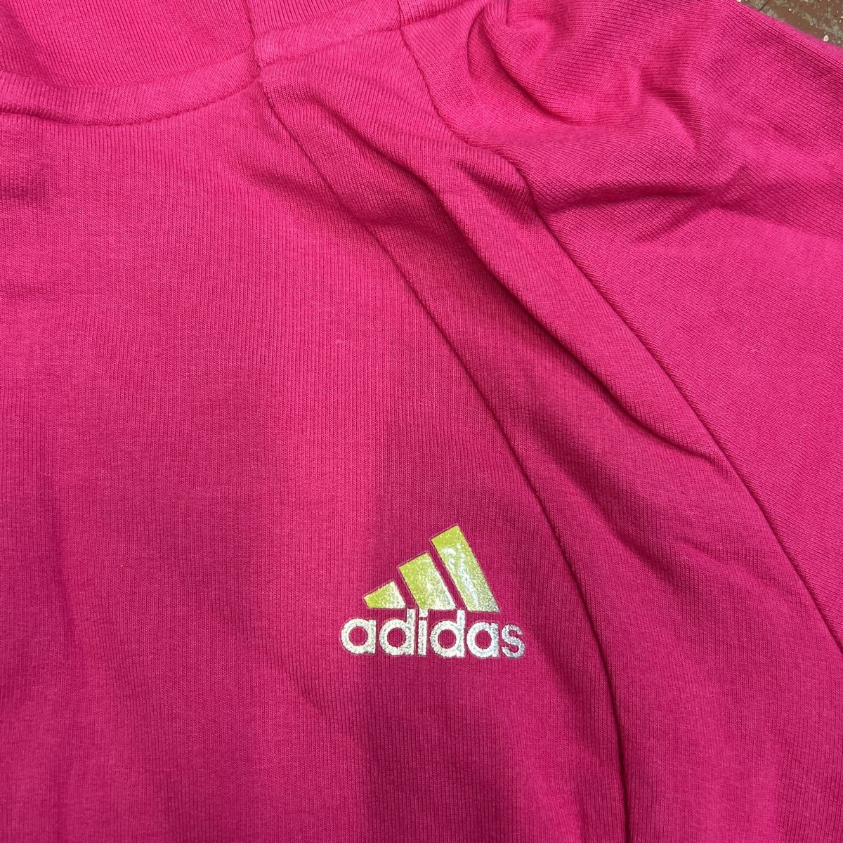 adidas Adidas Zip выше Parker розовый M женский .g1