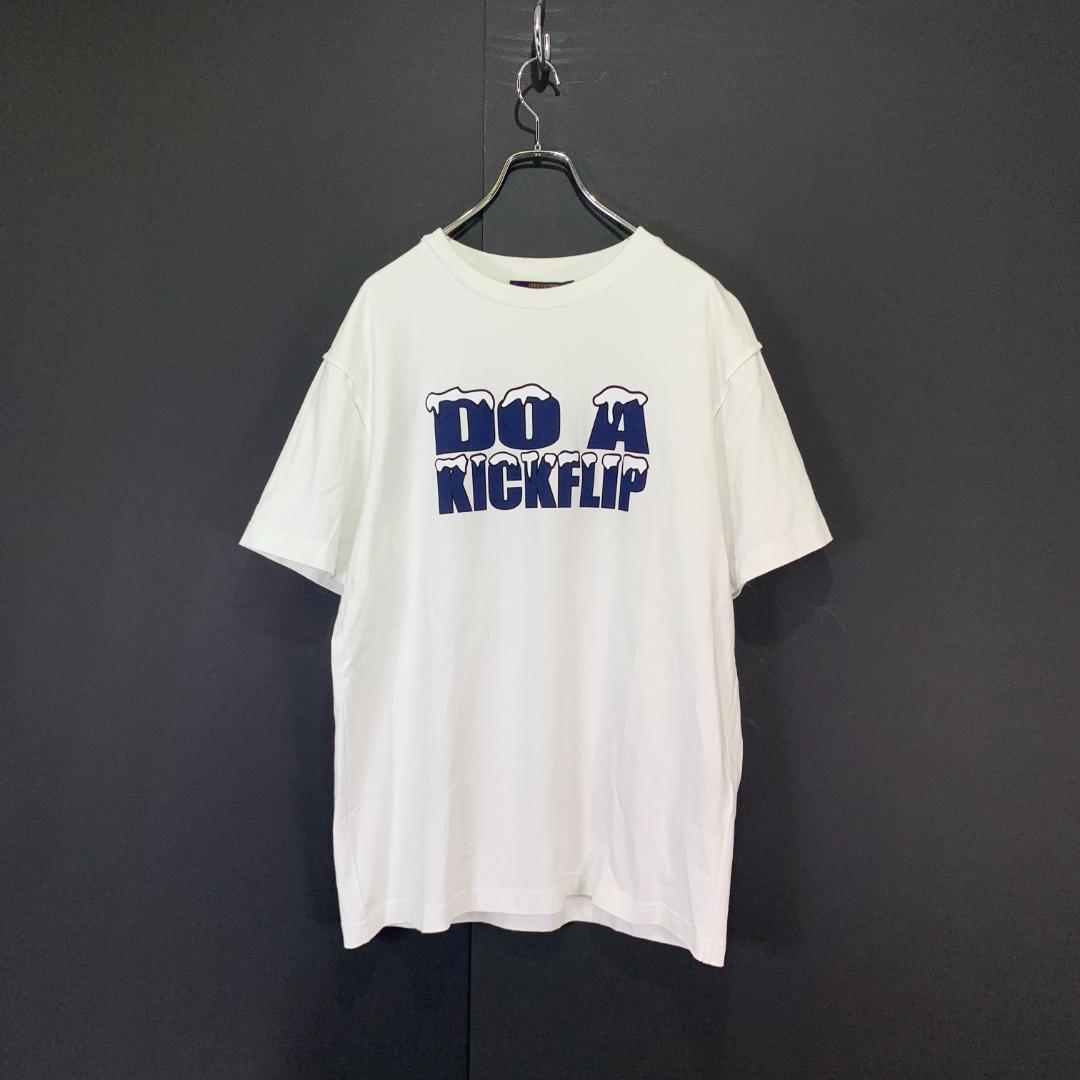 2022SS LOUIS VUITTON DO A KICKFLIP ルイヴィトン インサイドアウト グラフィックロゴ Tシャツ size L RM221 NPL HMY98W_画像4