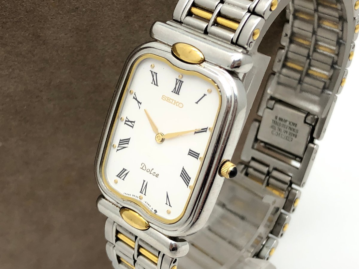 Yahoo!オークション - SEIKO ドルチェ 9530-5050 クォーツ Yahoo!オークション - SEIKO ドルチェ 9530-5050 クォーツ
