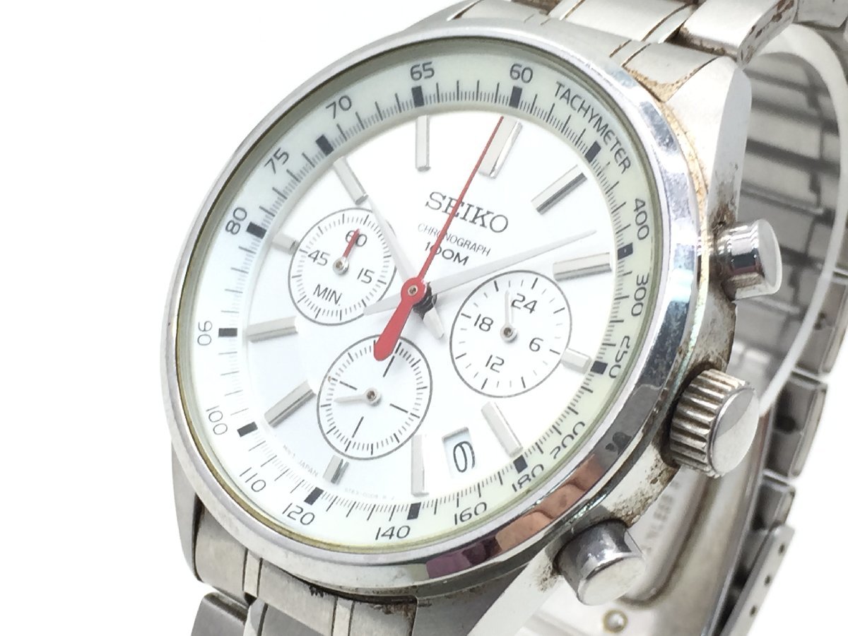 超格安価格 SEIKO 腕時計 クロノグラフ 6T63-00B0 