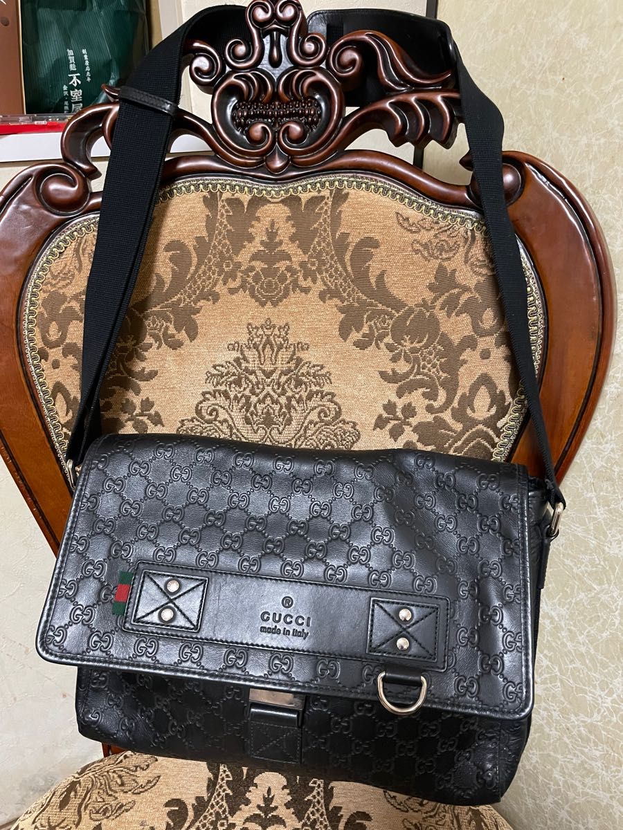 GUCCI グッチ メッセンジャーバック ショルダーバック メンズ