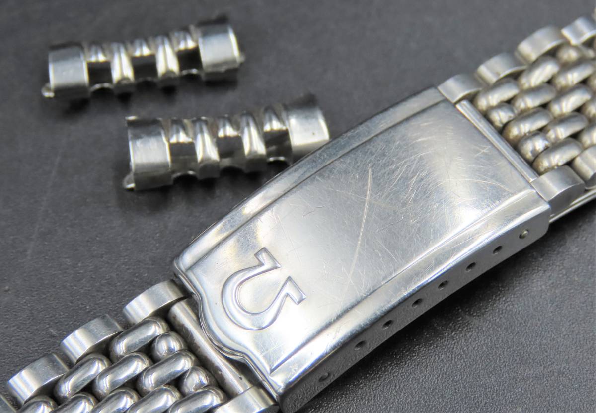 値下げ!オメガ純正 ライスブレス8220FF11 Yahoo!オークション - 1円~ OMEGA オメガ 純正ライスブレス