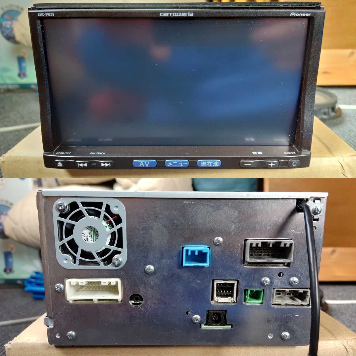 carrozzeria ナビ AVIC-EVZ05 pioneer Bluetooth CD SDカード USB iPod テレビ ワンセグ カロッツェリア パイオニア