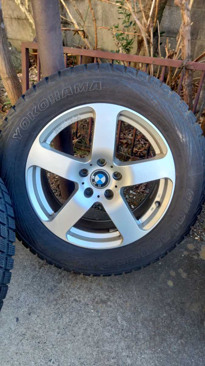 BMW X5 F15 255/55R18 スタッドレスタイヤ SPORTECHNIC YOKOHAMA スポーツテクニック ヨコハマタイヤ