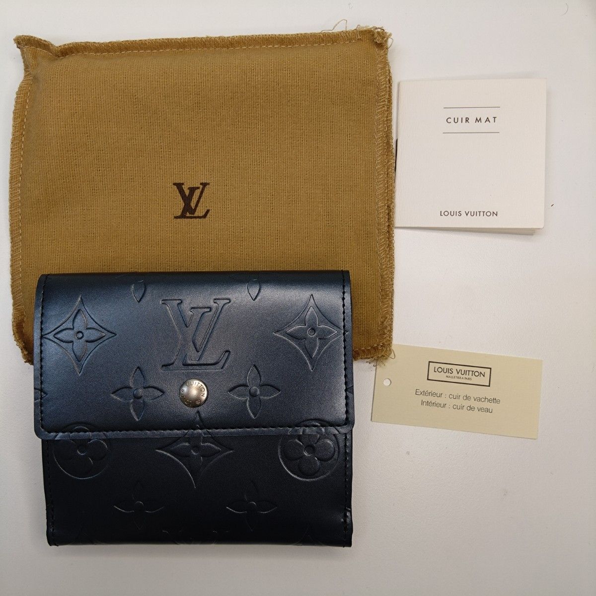 美品です!LOUIS VUITTON ルイヴィトン 三つ折り財布 ポルト モネ ビエ