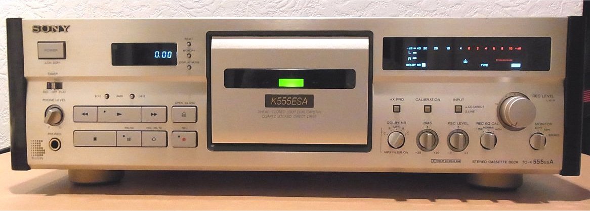 SONY☆カセットデッキ☆TC-K555ESA