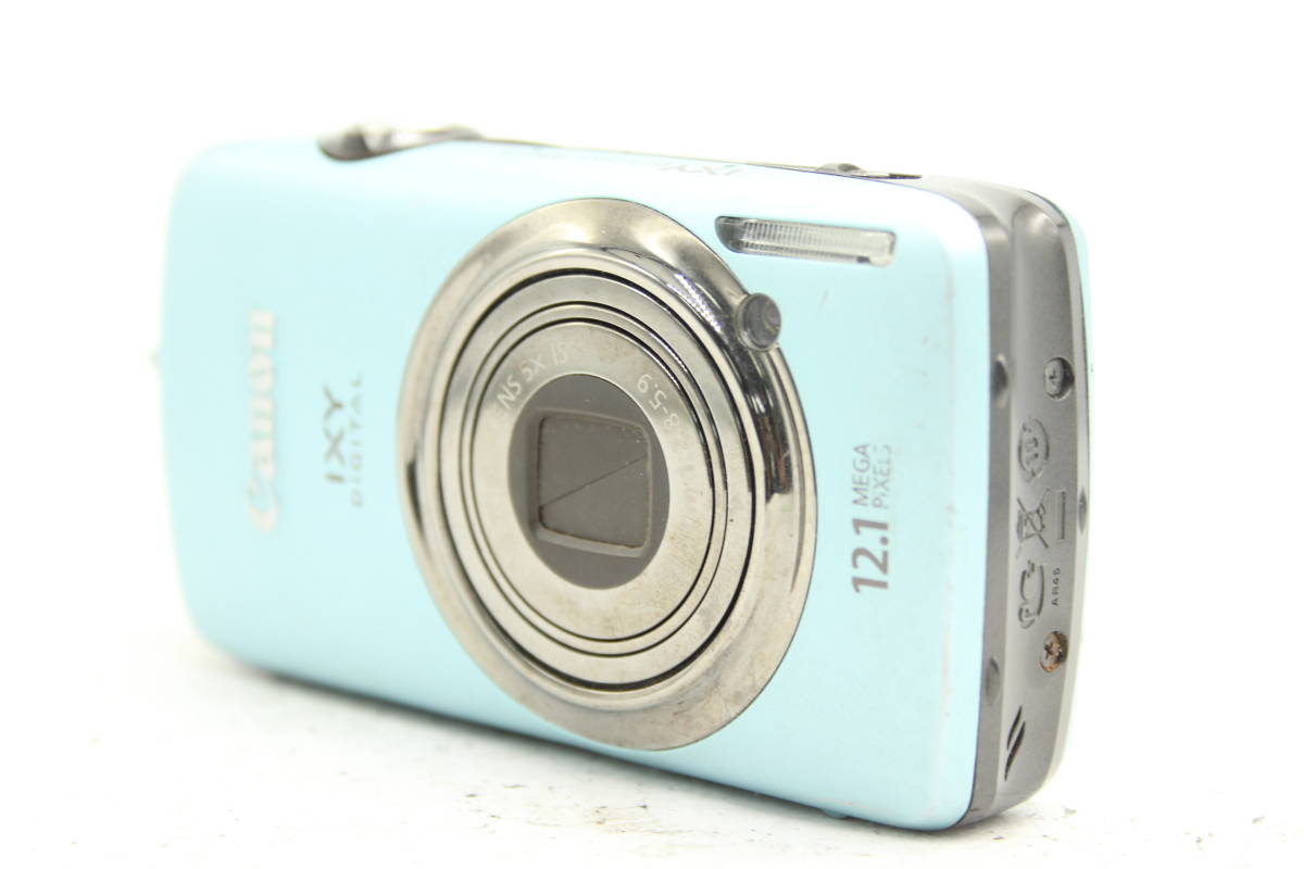 ★実用品★ キャノン Canon IXY Digital 930 IS ブルー Zoom Lens 5x バッテリー付き コンパクトデジタルカメラ C531