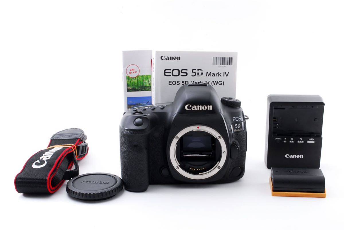 保証付き☆デジタル一眼レフ カメラ キャノン Canon EOS 5D Mark IV ボディ☆725
