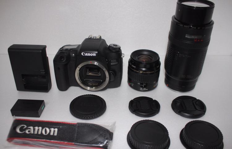オススメCanon EOS 8000D 標準&望遠ダブルレンズセット120再 | mekimi